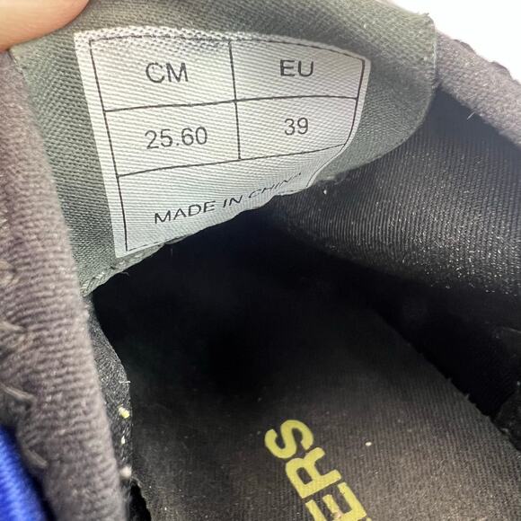 A.P.C. Little Joe Sneakers Logo Ripstop Leather Neoprene EU 39 Blue Green Bungee - Picture 5 of 9